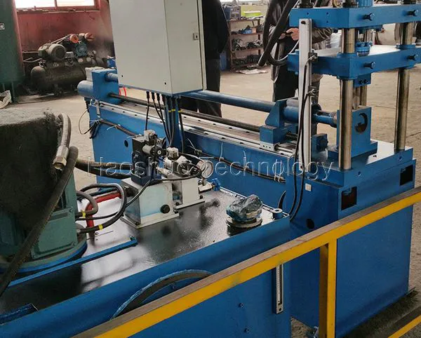 Radiator Header Pipe Punching Machine