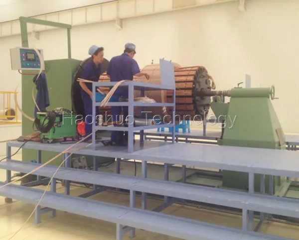 Horizontal Coil Winding Machine