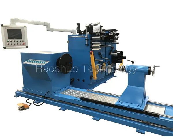 High Voltage Transformer Foil Winding Machine