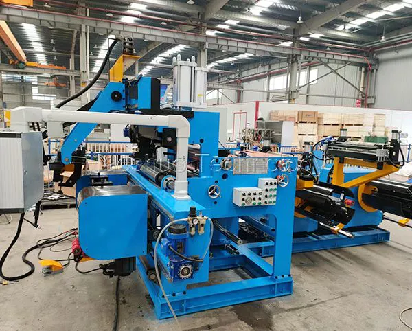 Two Chucks Reactor Double Layer Foil Winding Machine with Electric Antitension